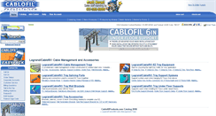 Desktop Screenshot of cablofilproducts.com